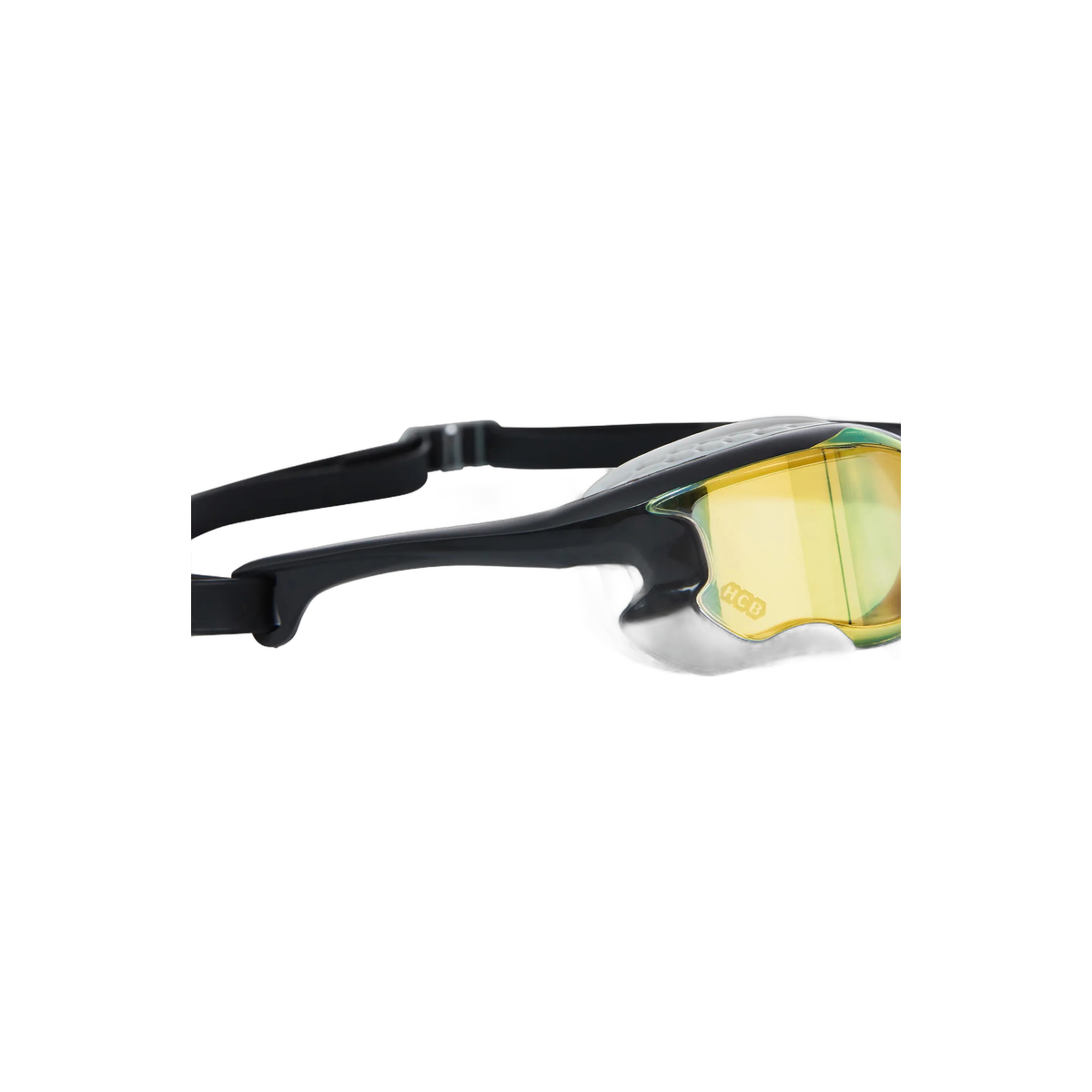 Zoggs Raptor Mirrored Swimming Goggles HCB Honeycomb Seal Anti-Glare in Grey/Black - Mirror Blue Lens - detail 2