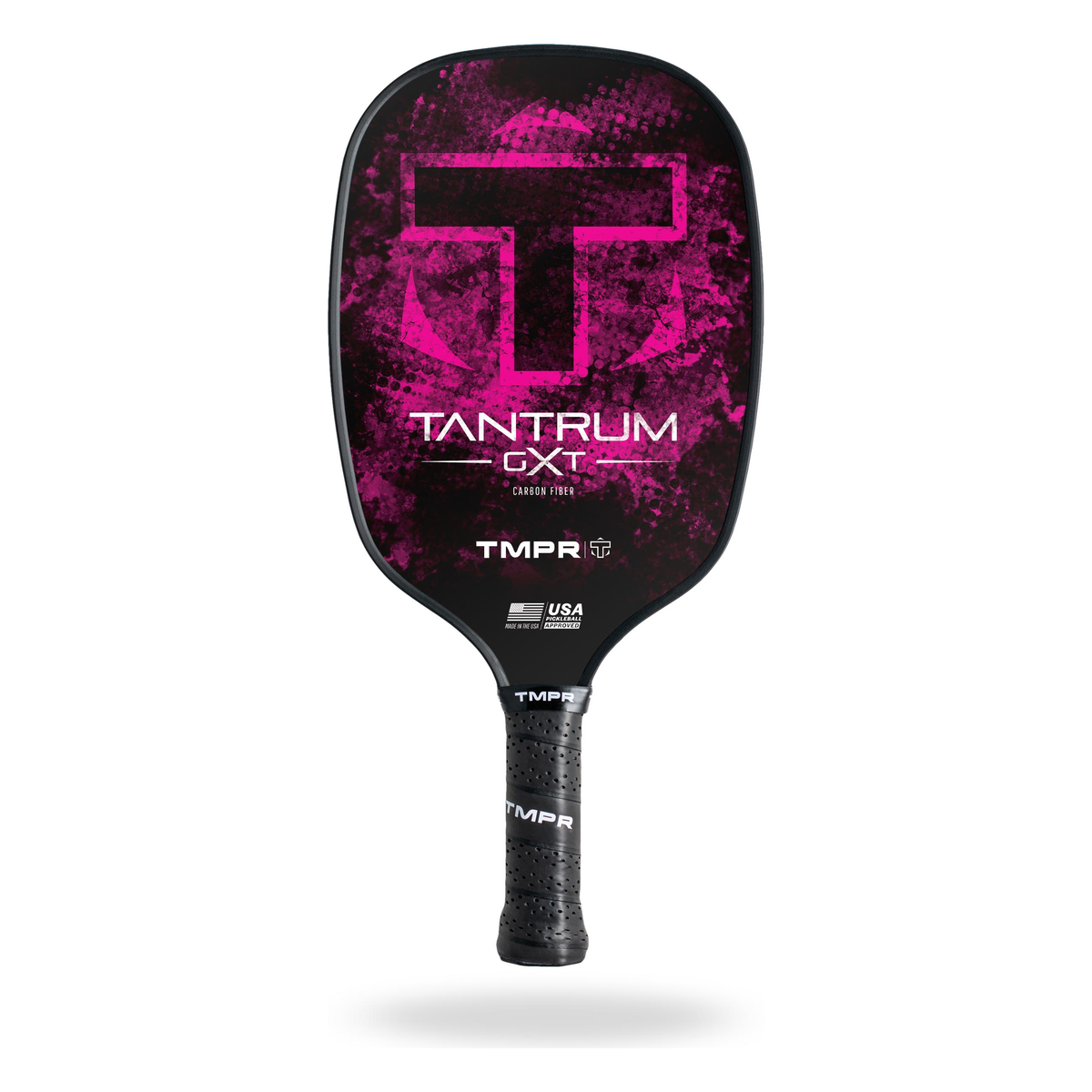 TMPR Tantrum GXT Pickleball Paddle in Pink - Front View