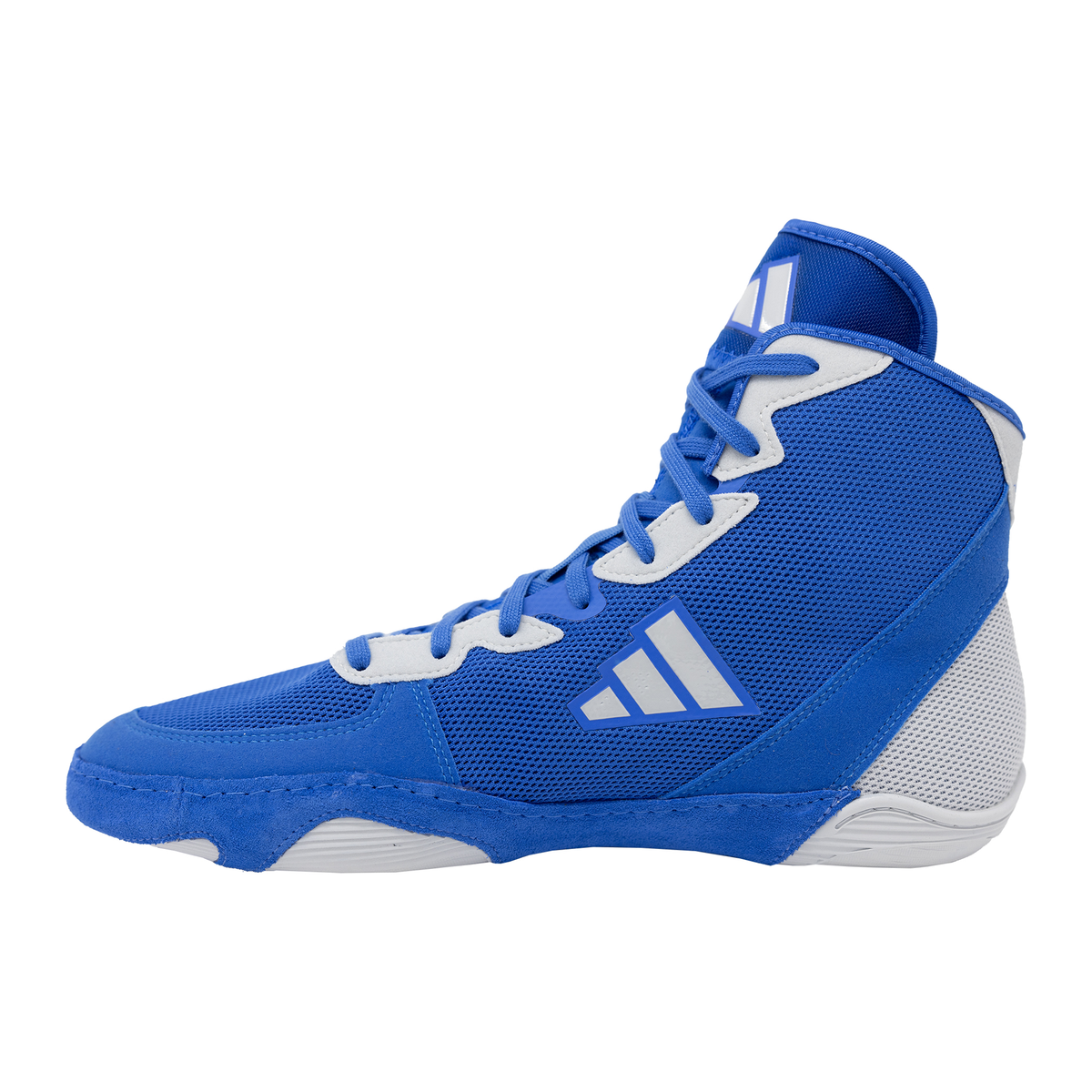Adidas Adizero Bright Royal/Light Grey Wrestling Shoes in Bright Royal/Light Grey - view 4