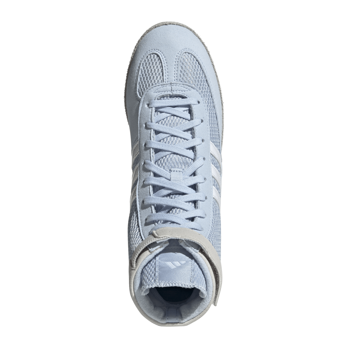 Adidas Combat Speed 4 Sky/White/Grey Women’s Wrestling Shoes in Sky/White/Grey - top view