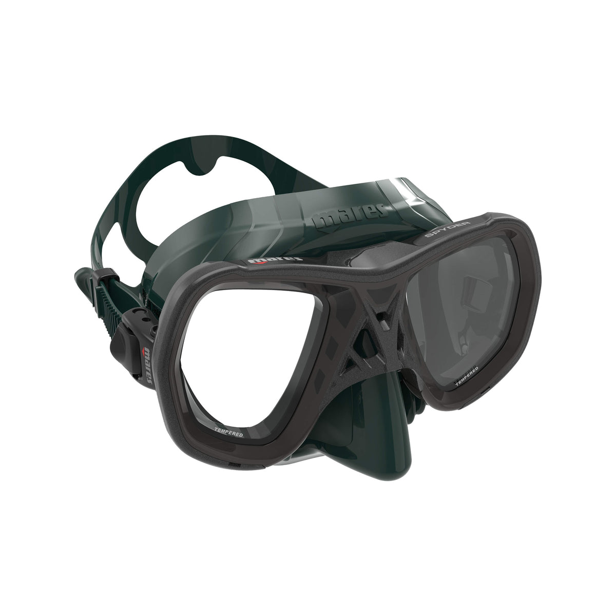 Mares Spyder Diving Mask - 421415_ Spyder_BWKGN