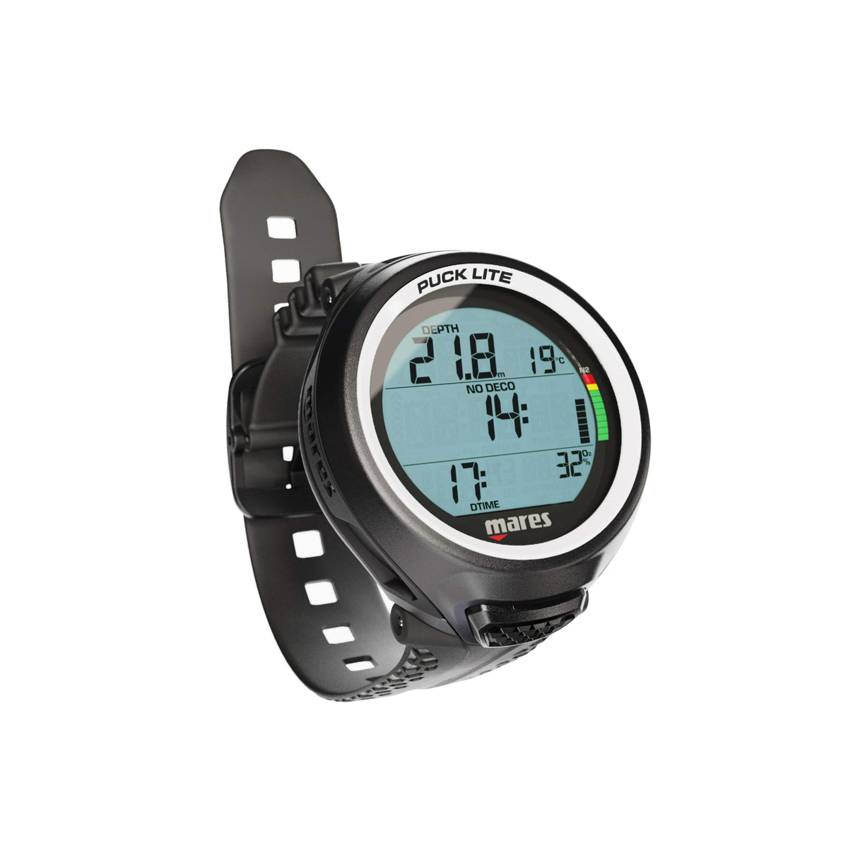 Mares Puck Lite Dive Computer - 414172 Puck Lite BKWH