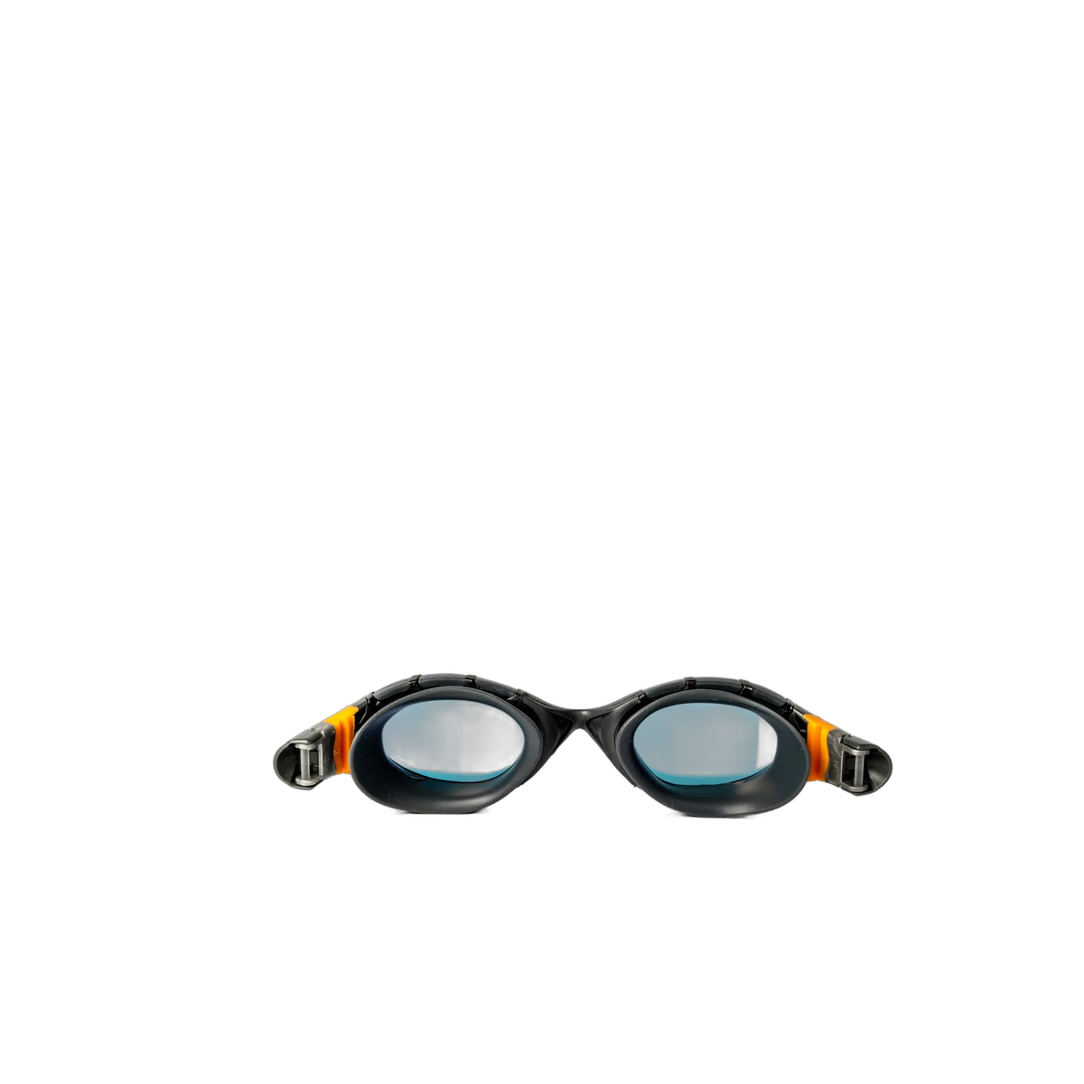 Zoggs Predator Flex Titanium Swim Goggles Anti-Glare Open Water Swimming in Blue Blue Mirrored Blue - detail 3