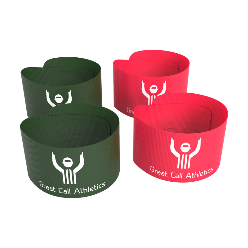 Great Call Athletics Super Strap Freestyle RedGreen Wrestling Ankle bands