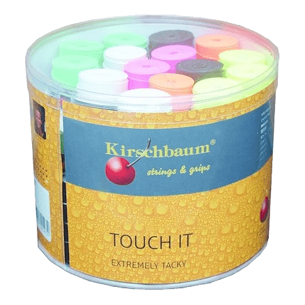 Kirschbaum Touch It Tennis Overgrip, 60-Pack in Multicolor - Front View