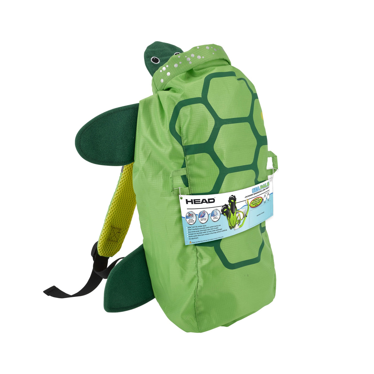 Mares Sea Pals JR Dry Combo Diving Set - 481256_Sea Pals Jr Combo_Turtle_detail 3