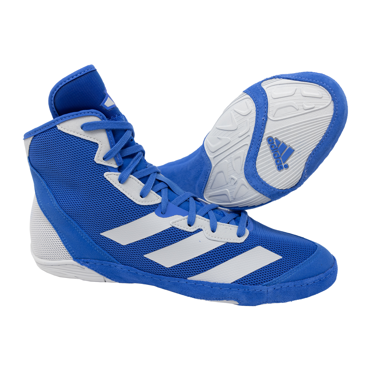 Adidas Adizero Bright Royal/Light Grey Wrestling Shoes in Bright Royal/Light Grey - view 5