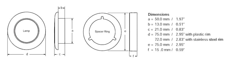 Hella Instruction Lamp White Md12 2Xt - View 25
