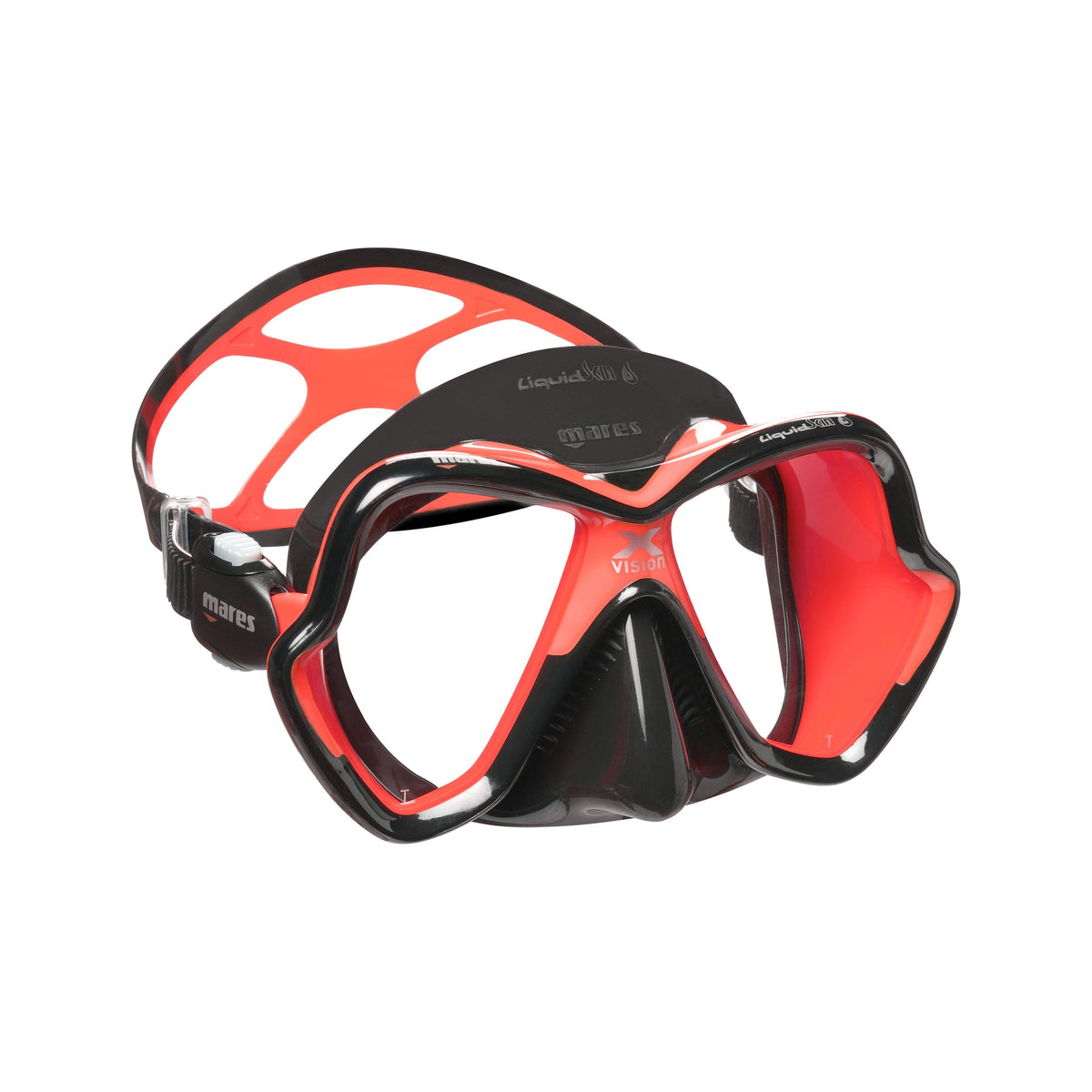 Mares X-Vision Ultra LS Diving Mask - 411052_X-Vision Ultra LQS_CLRDKRDK