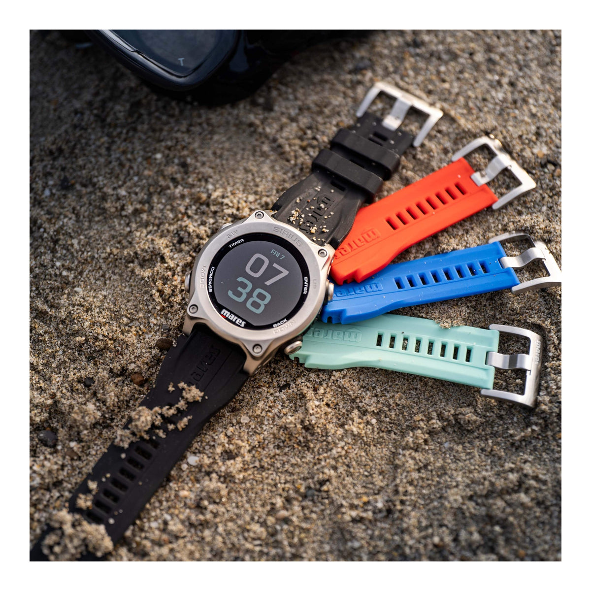 Mares Sirius Straps Set Dive Computer - 414816_SiriusStrapKit