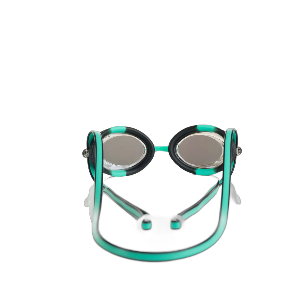 Zoggs Racer Titanium Swimming Goggles Interchangeable Nosebridge Anti-Fog in Blue Light Blue - detail 3