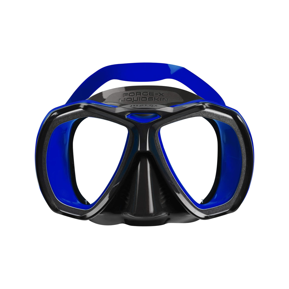 Mares Force-X LS Diving Mask - 411082_Force-X Liquidskin_Front_BL