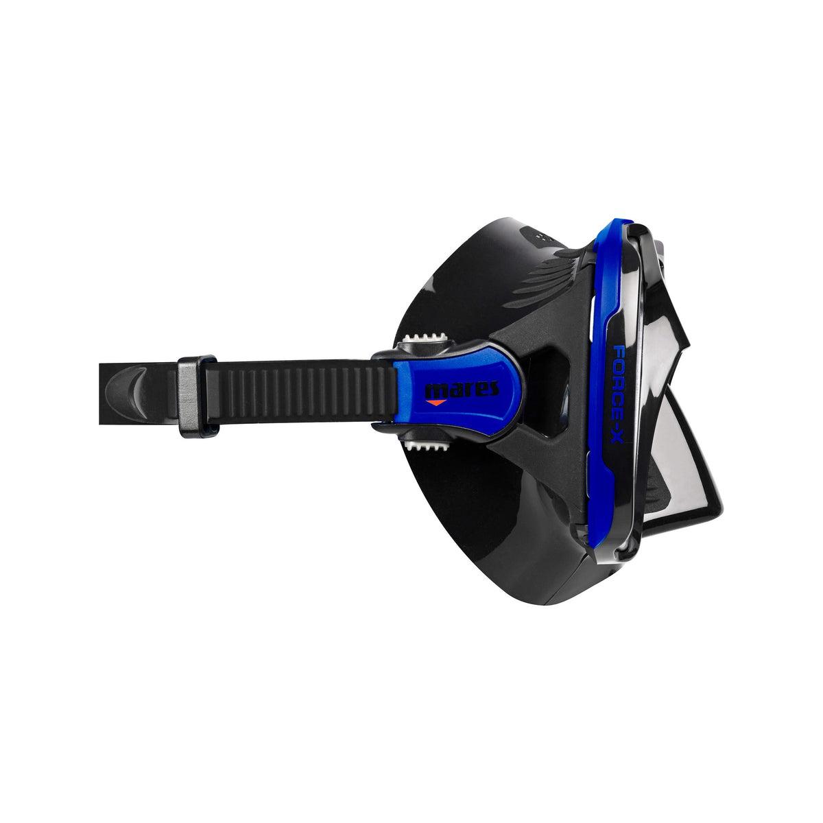 Mares Force-X Diving Mask - 411083 Force-X Side KBLBK