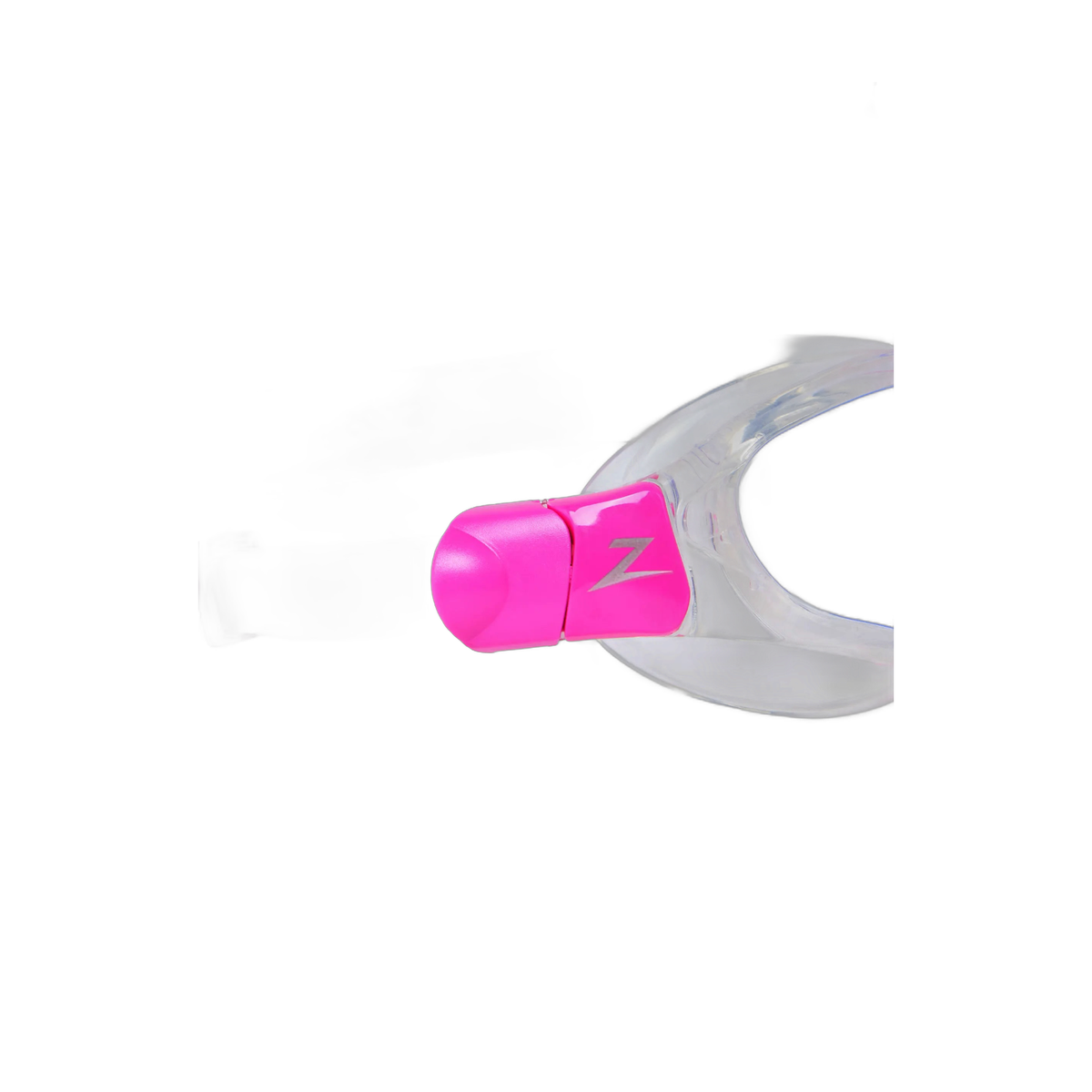 Zoggs Spectra Swimming Goggles Dual Density Nose Bridge Leak Proof Goggles in Clear/Black - Clear Lens - detail 3