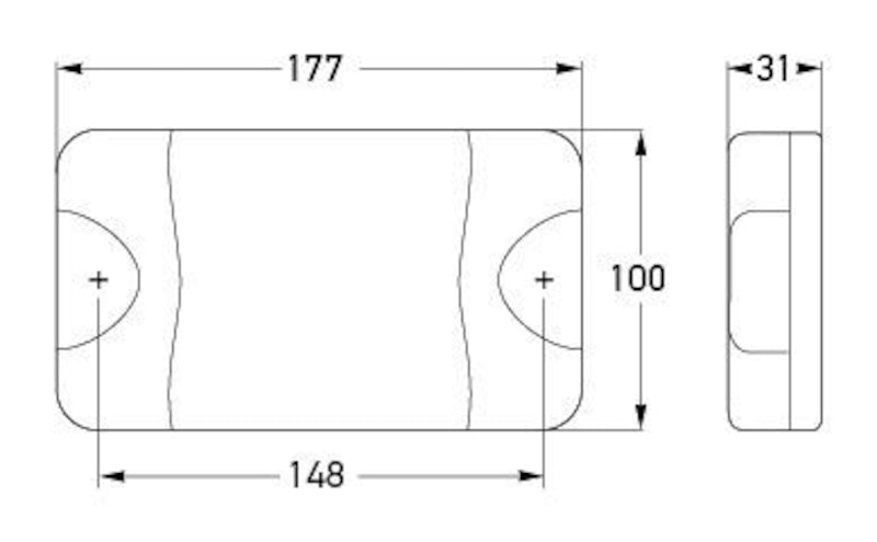 Hella Lamp Rdi Duraled Sae Md12 2Ba - View 3