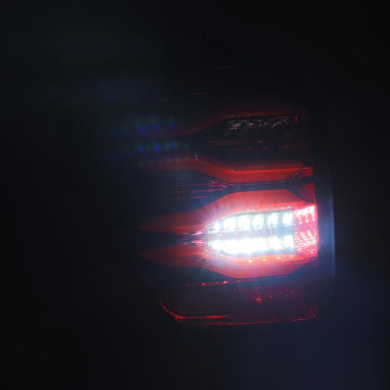 AlphaRex 10-21 Toyota 4Runner PRO-Series LED Tail Lights Red Smoke - View 2