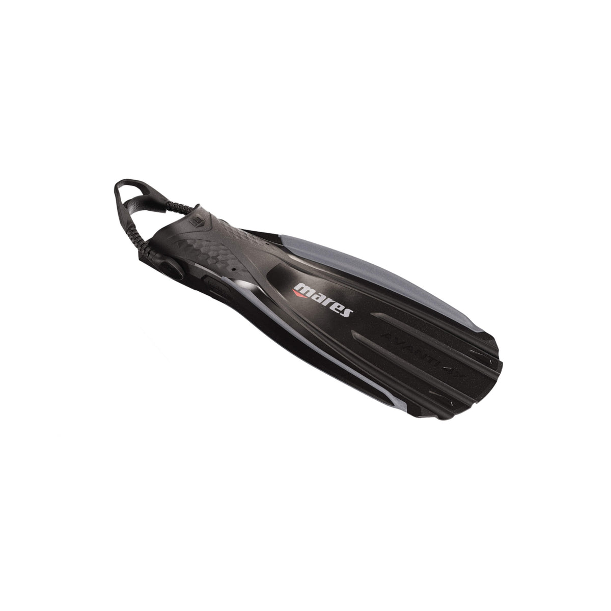 Mares Avanti 4X Diving Fins - 410029_Avanti Quattro 4X_BKDG_side