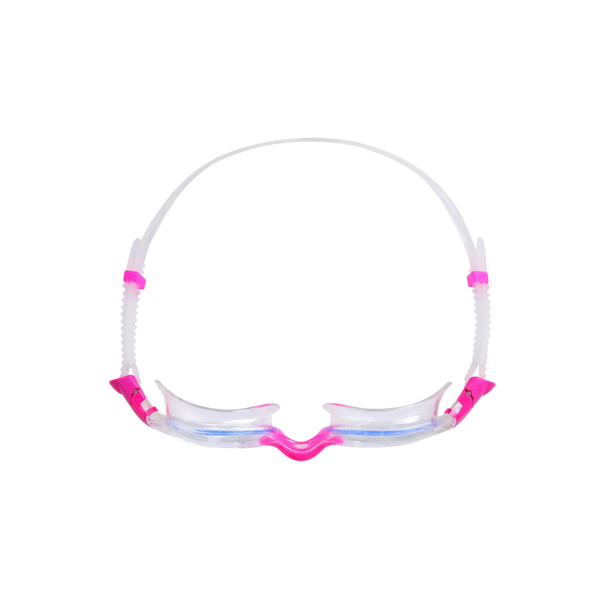 Zoggs Spectra Swimming Goggles Dual Density Nose Bridge Leak Proof Goggles in Clear/Black - Clear Lens - detail 4