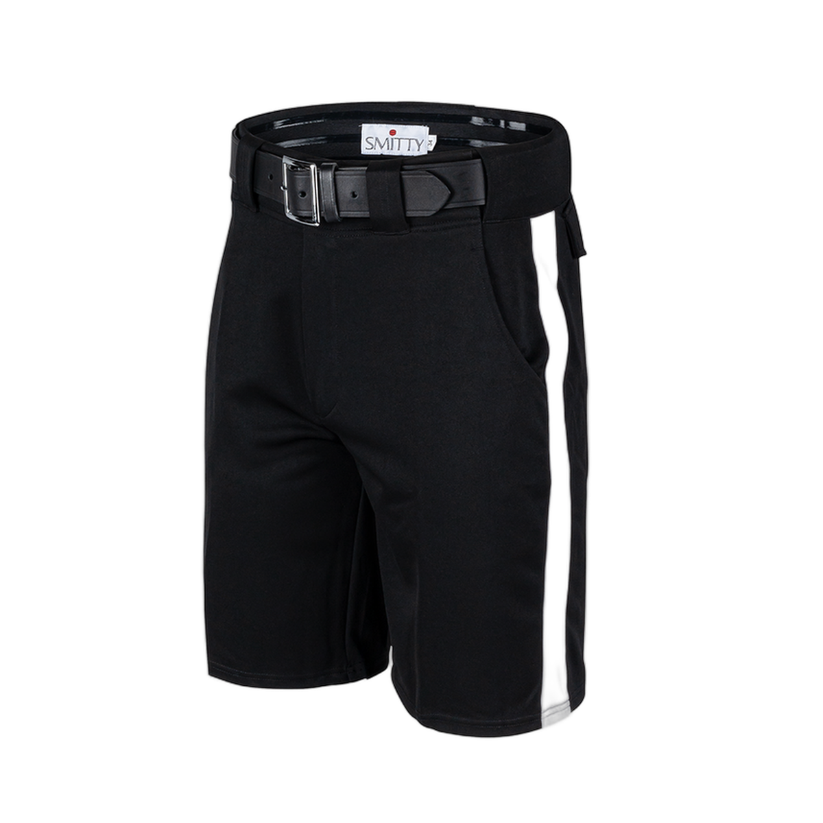 Smitty FBS-181 Football & Lacrosse Referee Shorts 1.25" White Stripe product image