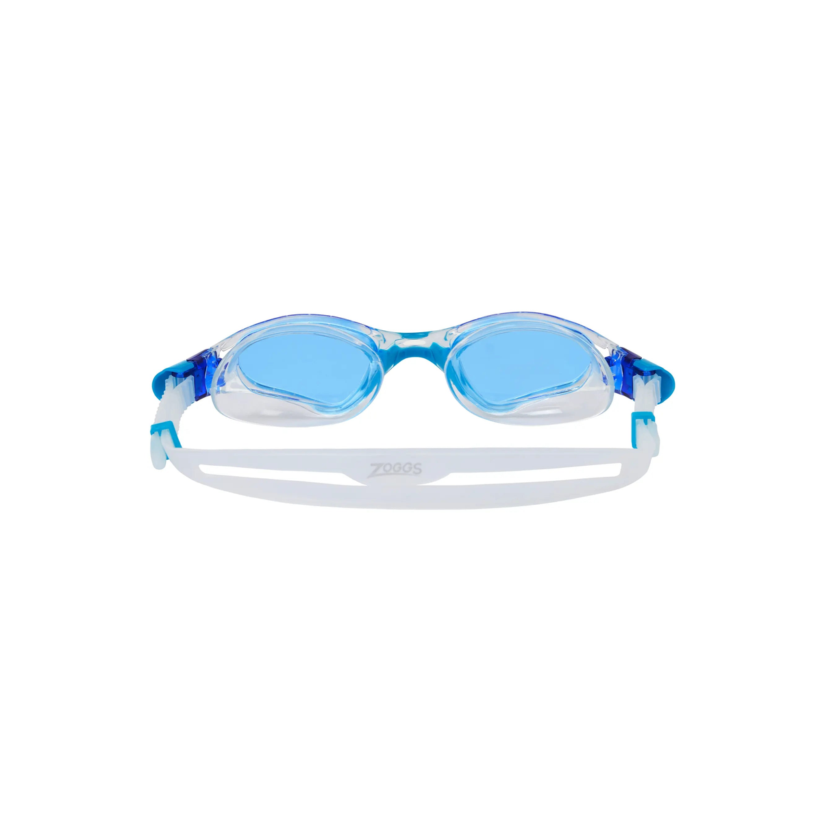 Zoggs Spectra Swimming Goggles Dual Density Nose Bridge Leak Proof Goggles in Clear/Black - Clear Lens - detail 5