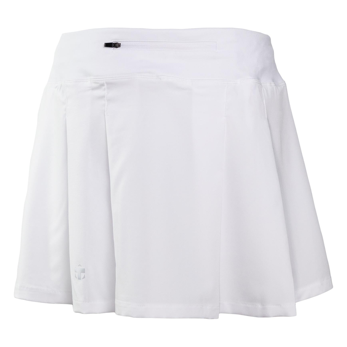 TMPR Women's Performance Mid-Rise Skort, White - Detail View 1