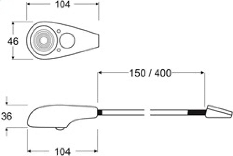 Hella Interiorlamp 150 Bic Md931V Black 2Ja - View 3