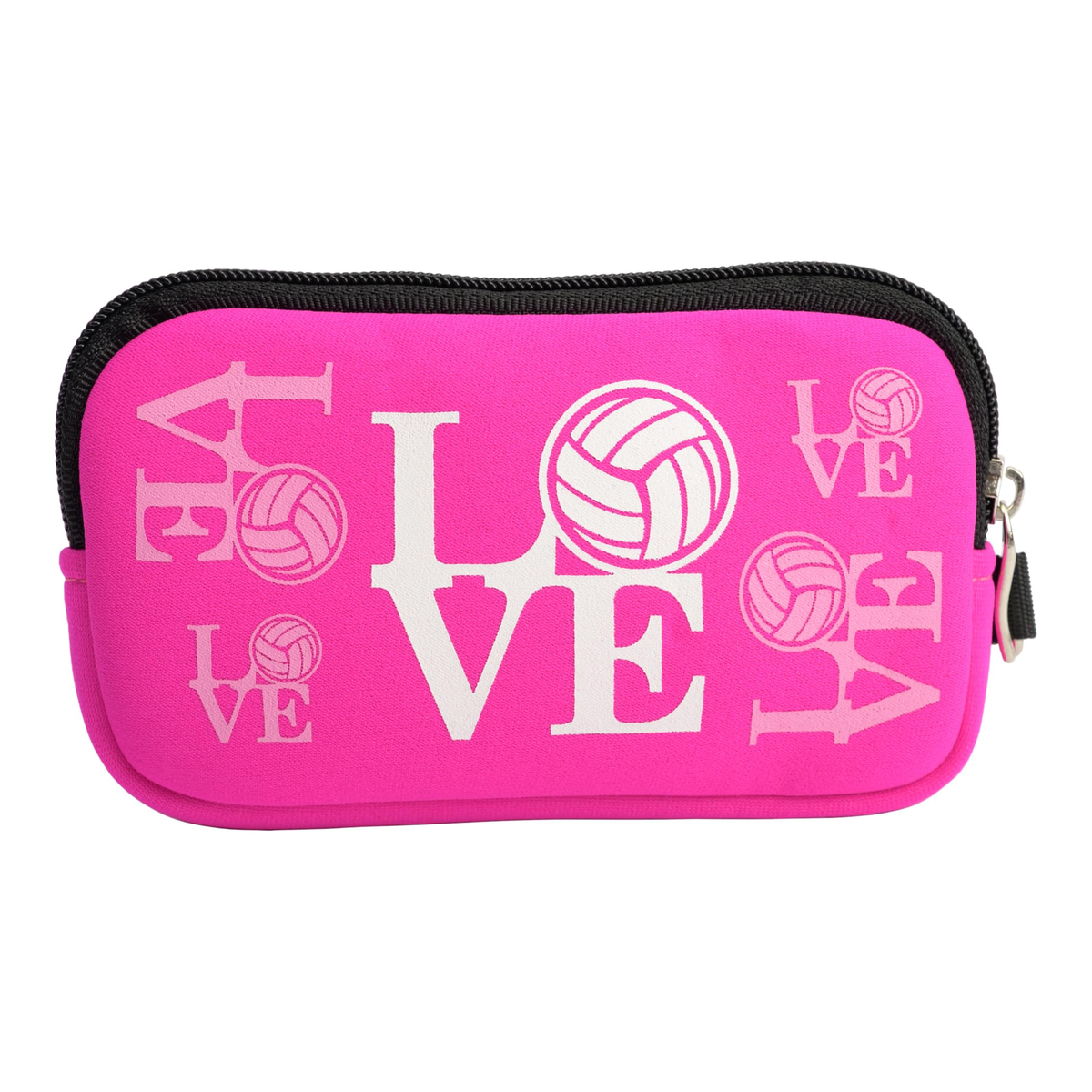 Tandem Sport Volleyball Clutch Pouch, Pink - Alternate View 1