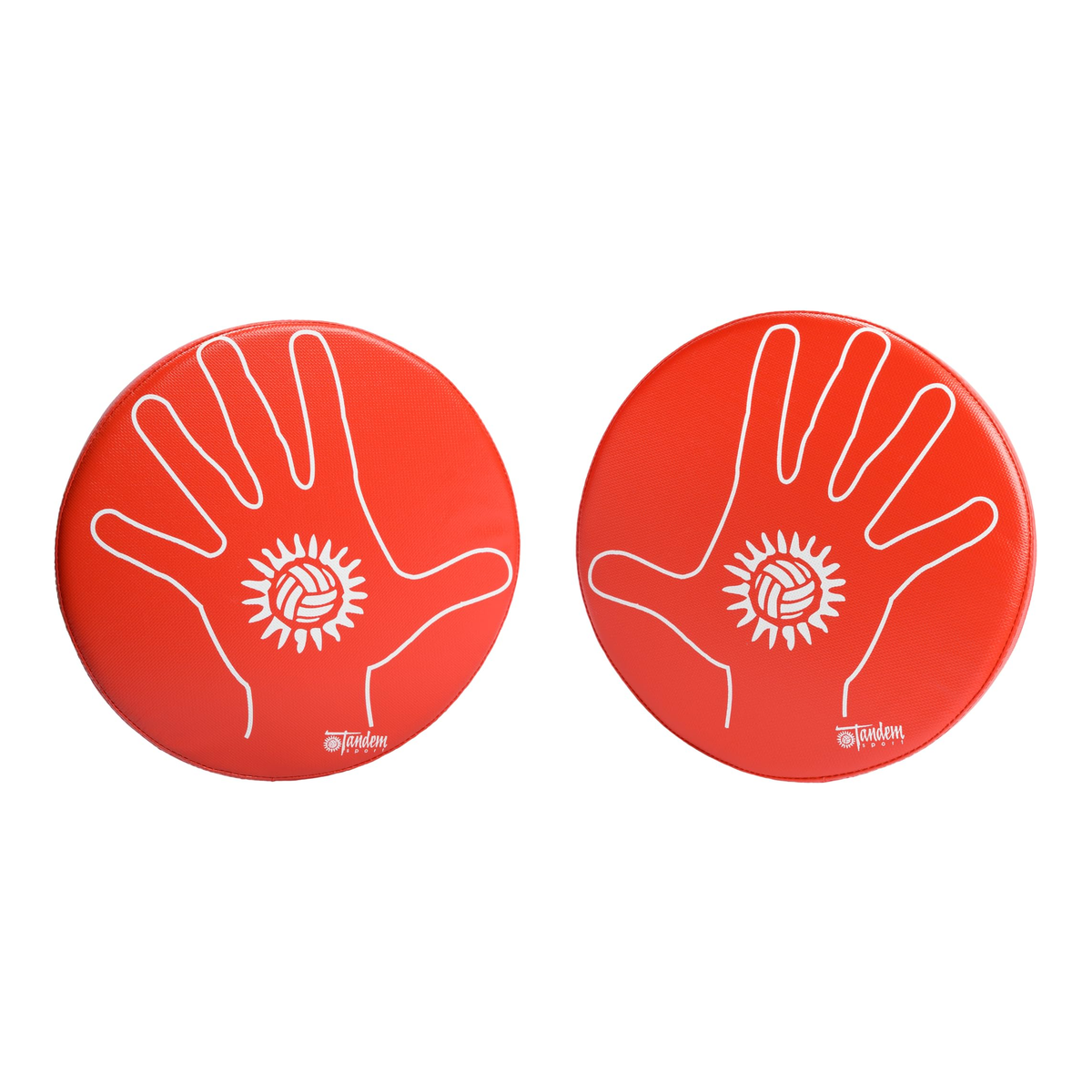 Tandem Sport Round Volleyball Blocking Pad Set - Front View