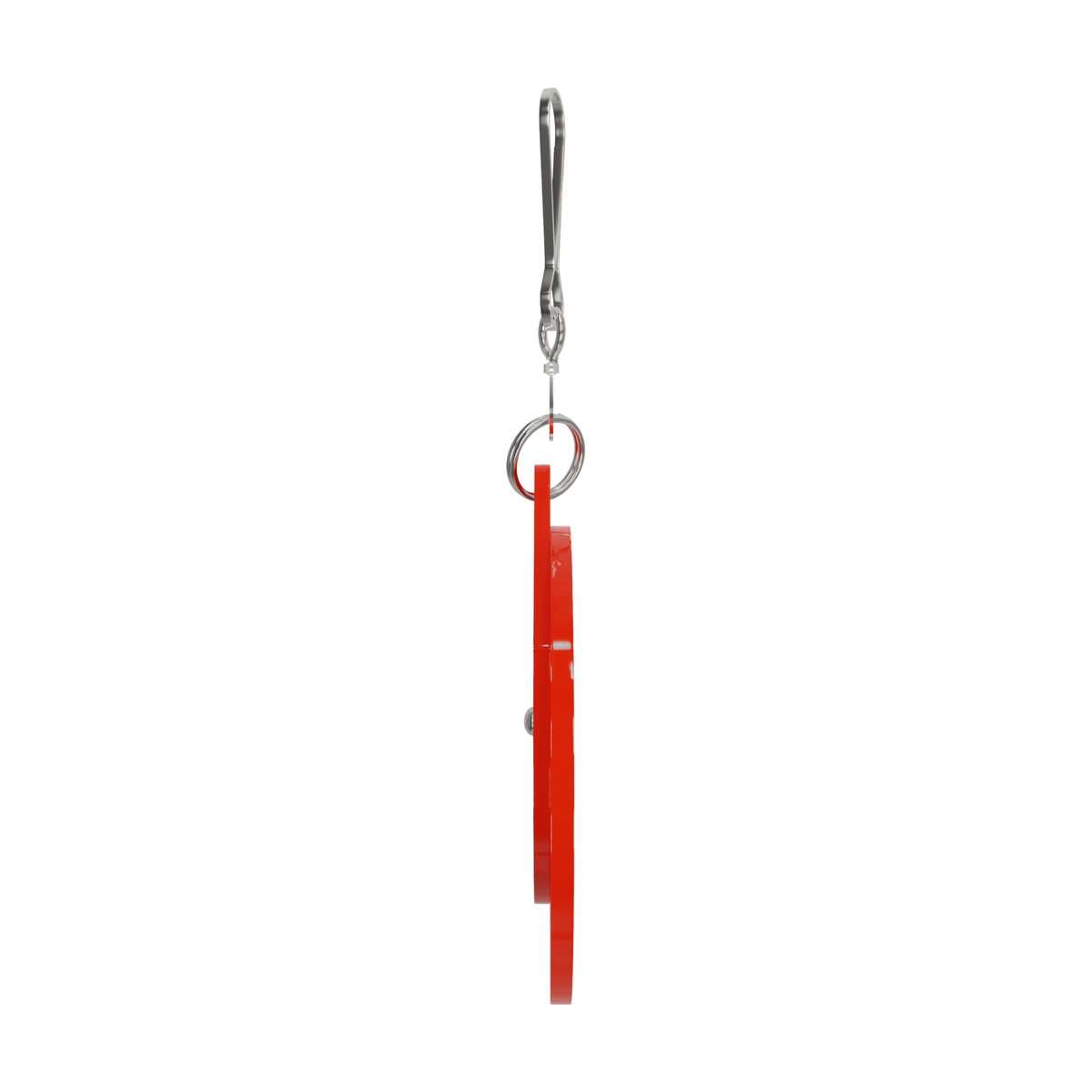 Great Call Athletics Professional Football Chain Clip Plastic Disc Yard Marker Referee Official Head Linesman Orange