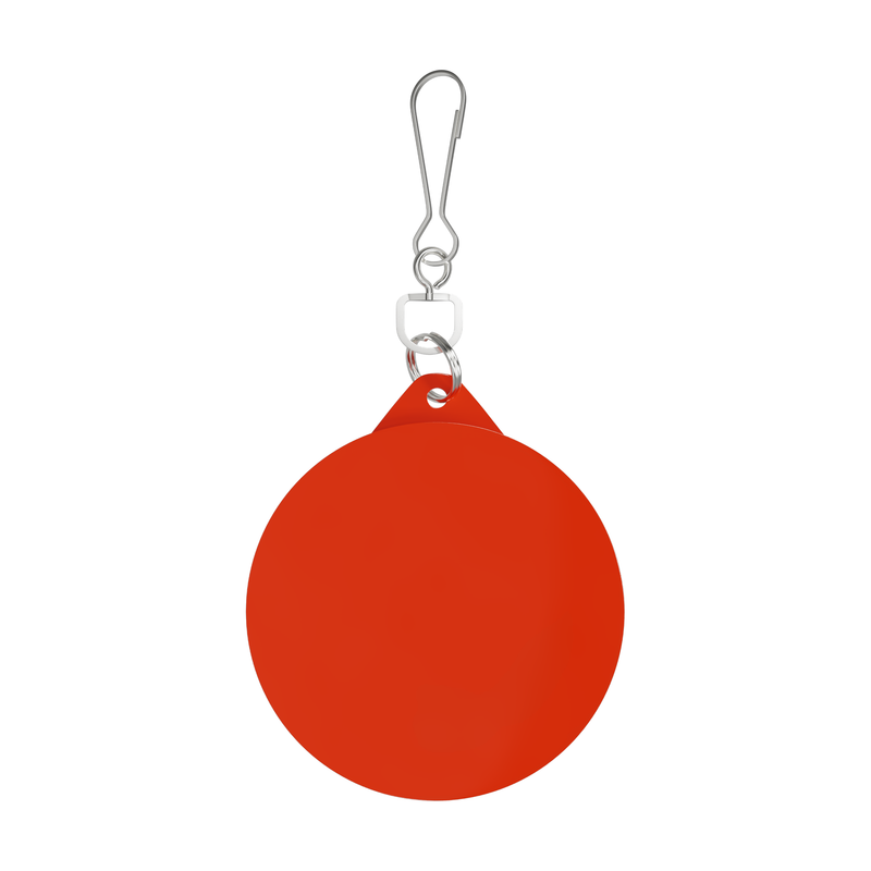 Great Call Athletics Professional Football Chain Clip Plastic Disc Yard Marker Referee Official Head Linesman Orange