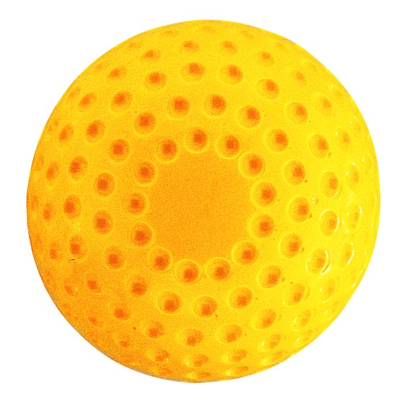 Martin Sports 12 Inch Dimpled Pitching Machine Softballs, Dozen - Front View