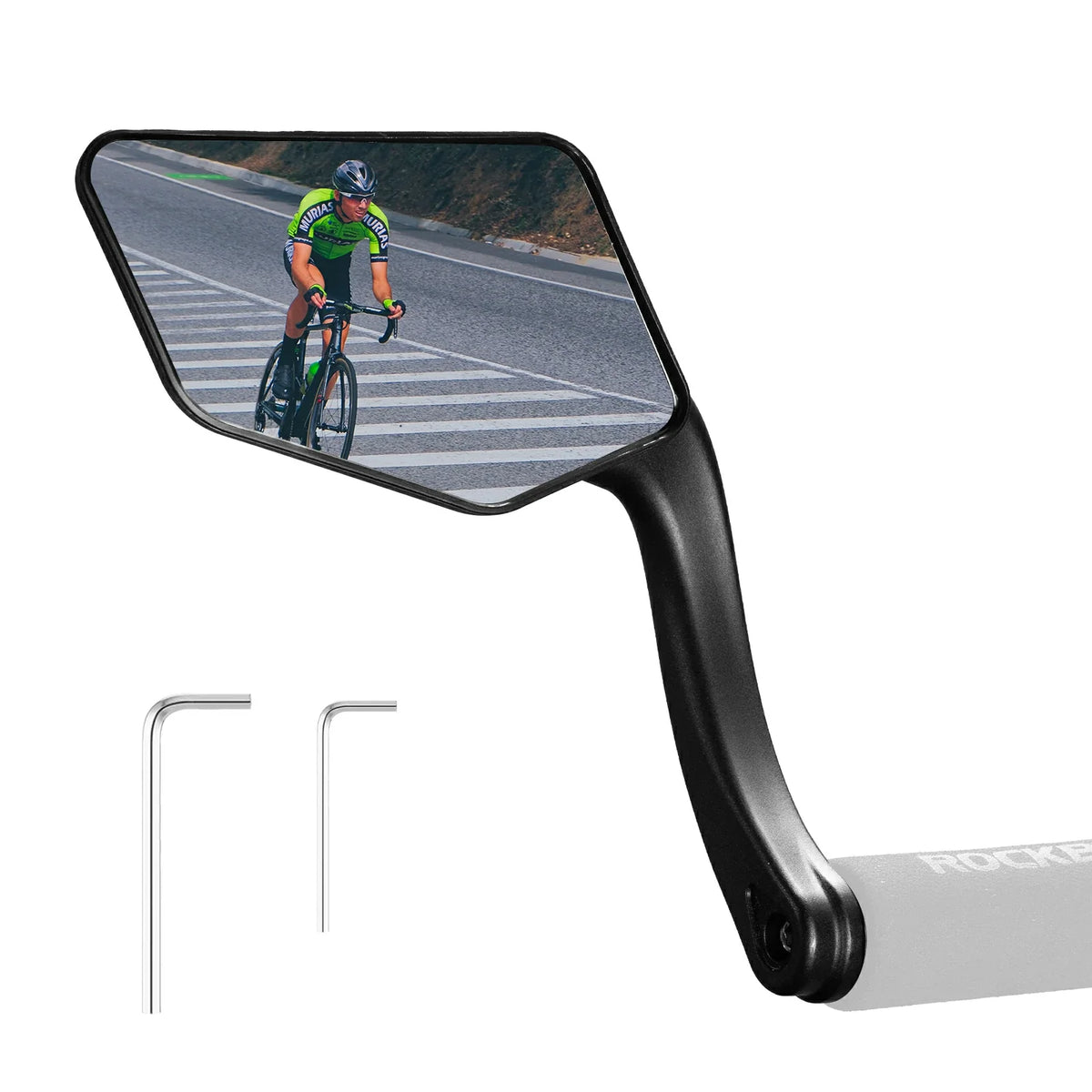 ROCKBROS Bike 360° Adjustable Handlebar Mount Bar End Mirror