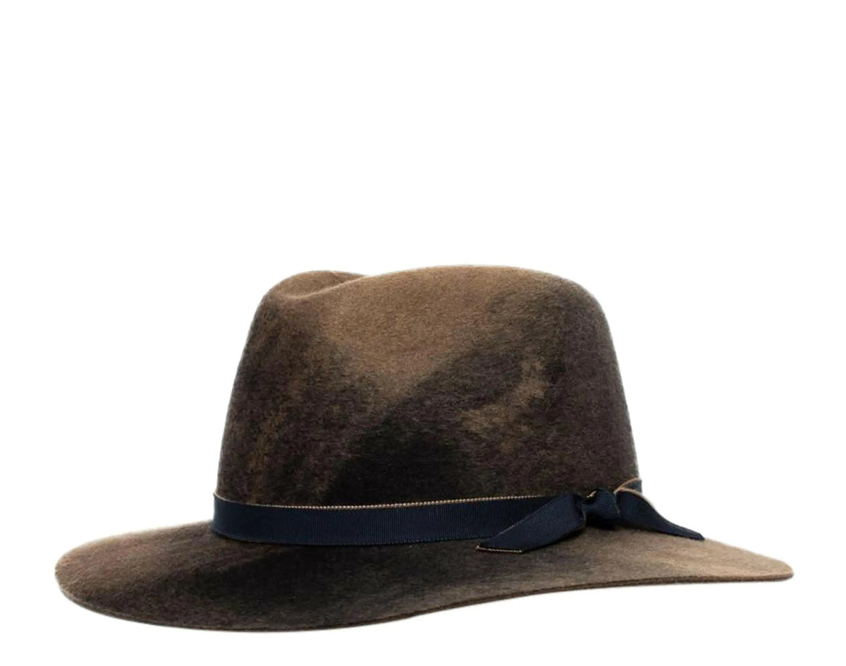 Goorin Bros Heritage Mishka Men's Fedora Hat — Blue/Brown