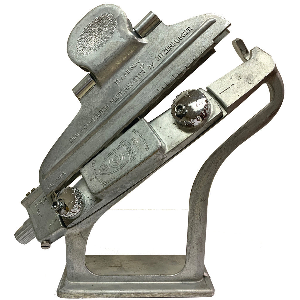 Bitzenburger Fletching Jig in Straight - Front View