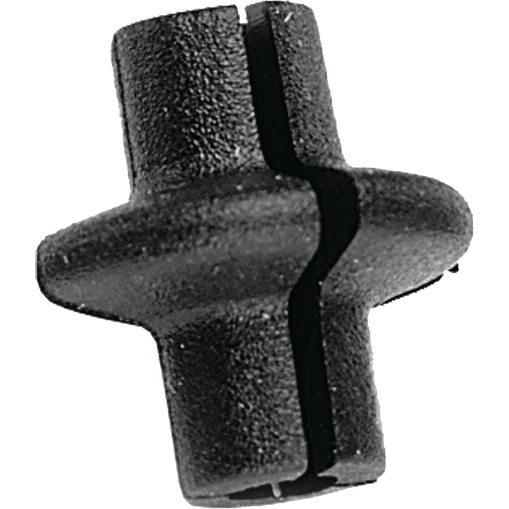 Pine Ridge Kisser Button in Black - Front View