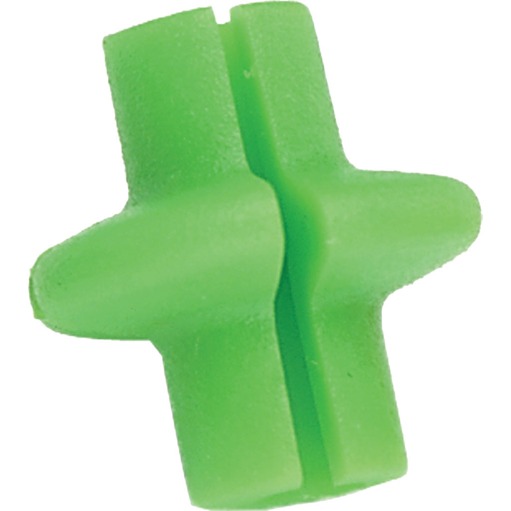 Pine Ridge Kisser Button in Green - Front View