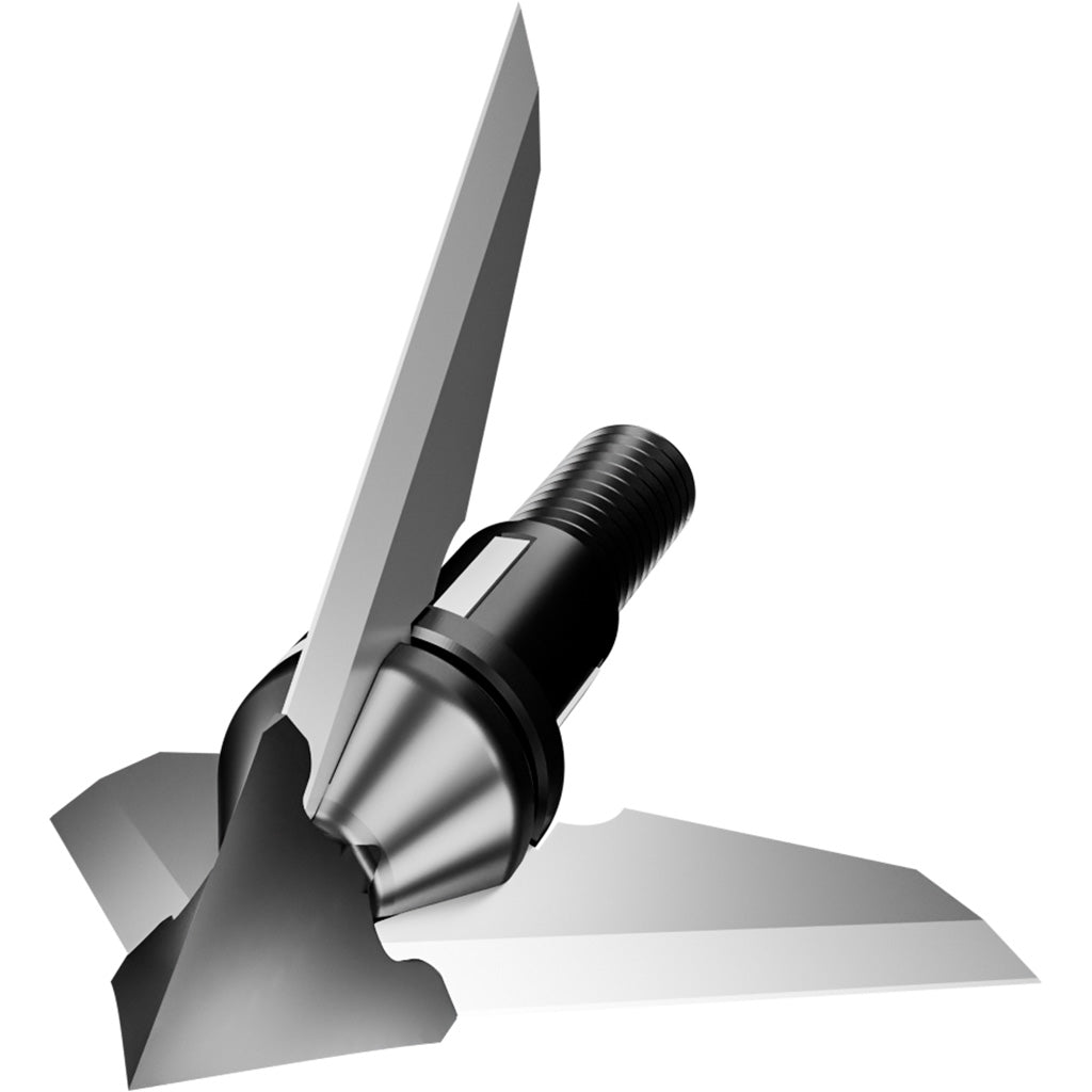 QAD Exodus Broadheads in Full Blade 85 gr. 3 pk. - Front View