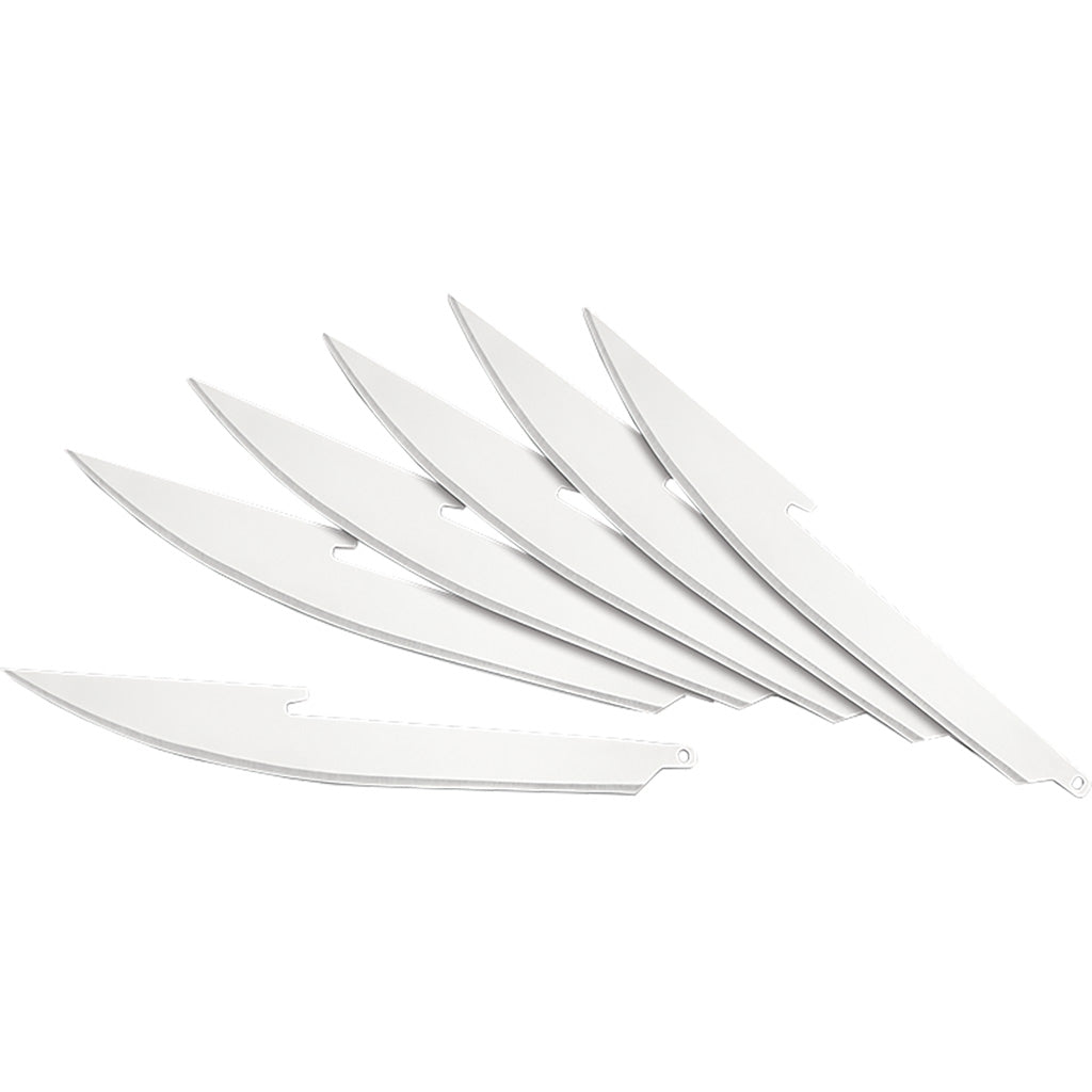 Outdoor Edge Razorsafe Replacement Blades in 5 in. Boning/Fillet 6 pk. - Front View