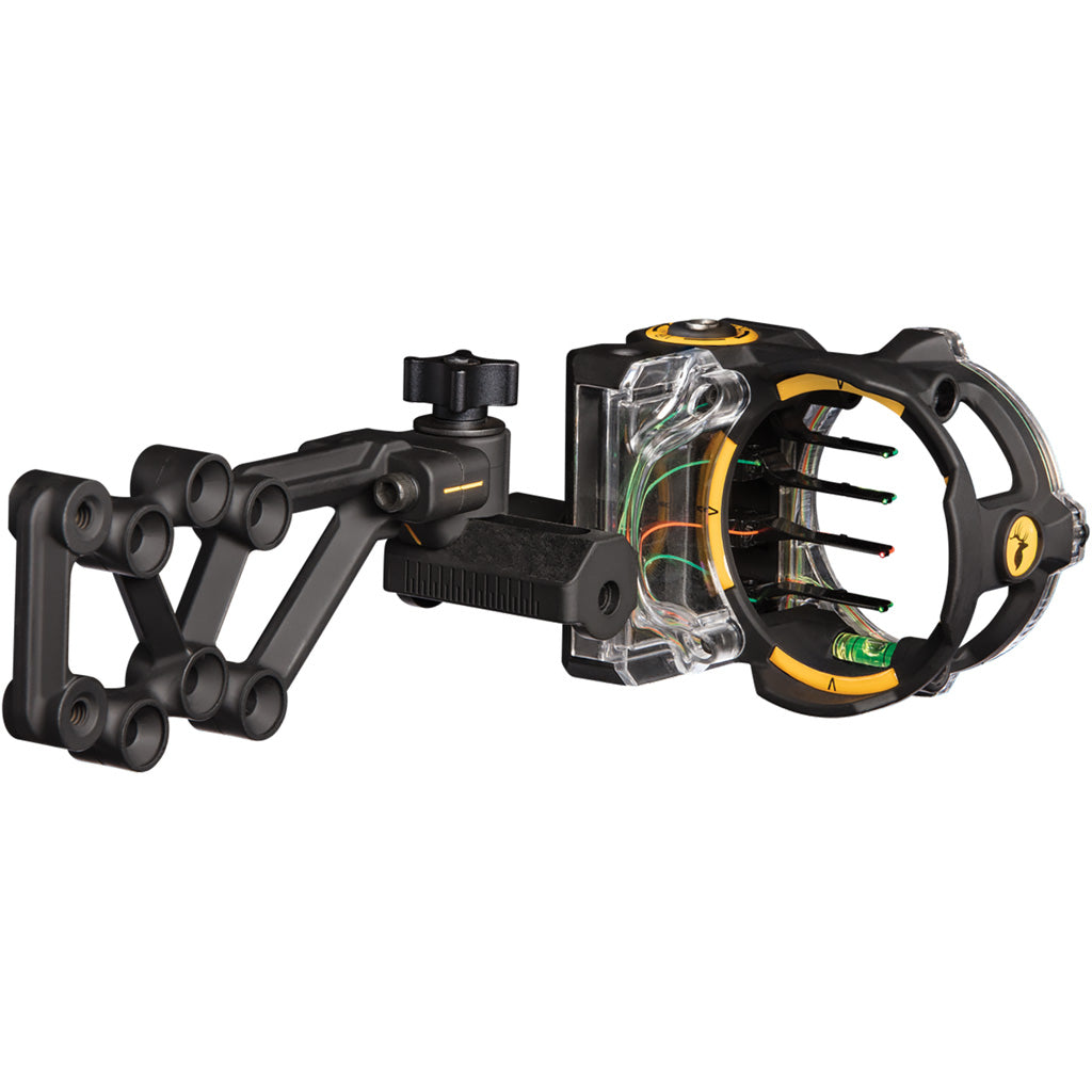 Trophy Ridge React H4 Sight in Black 4 pin LH - Front View