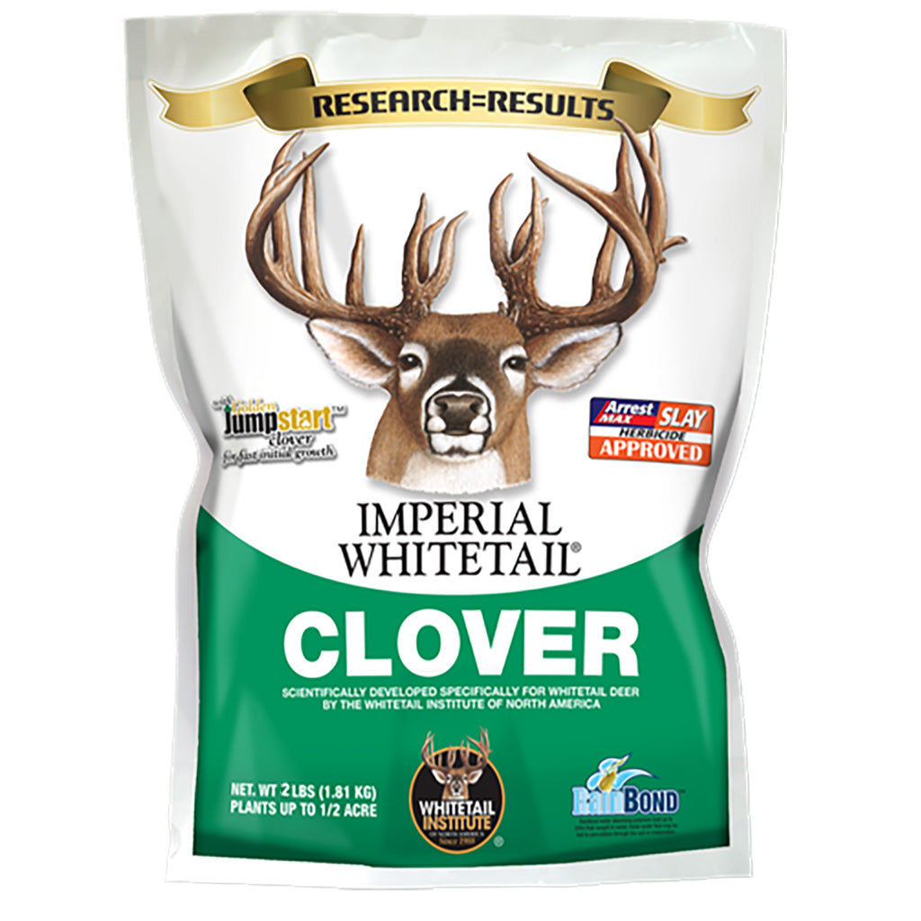 Whitetail Institute Imperial Clover Seed - Front View