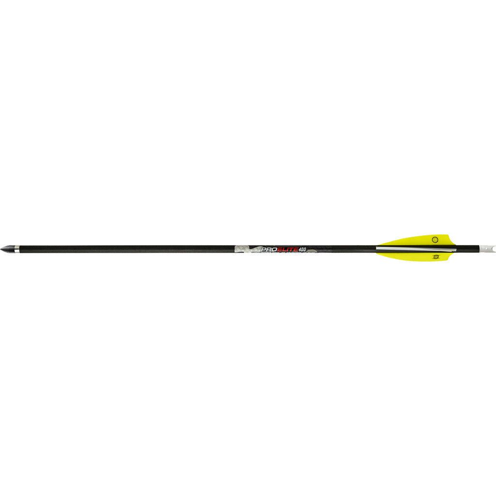 TenPoint Pro Elite 400 Arrows in 20 in. White Alpha Nocks 3 pk. - Front View