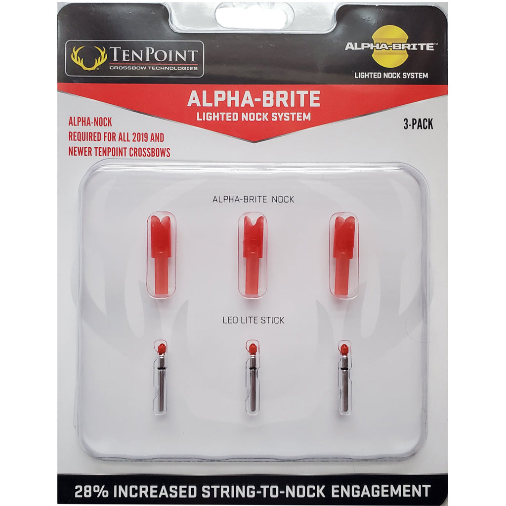 TenPoint Alpha Brite Lighted Nock Kit - Front View
