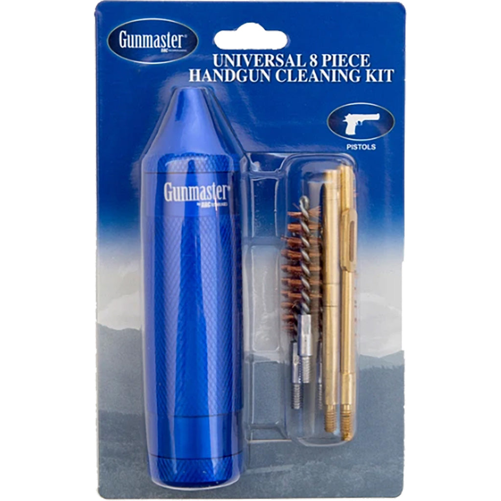 Gunmaster Compact Universal Pistol Cleaning Kit - Front View