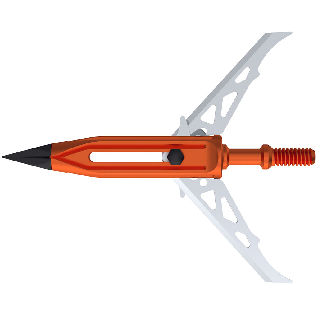Ravin Broadheads in Aluminum 100 gr. 3 pk. - Front View