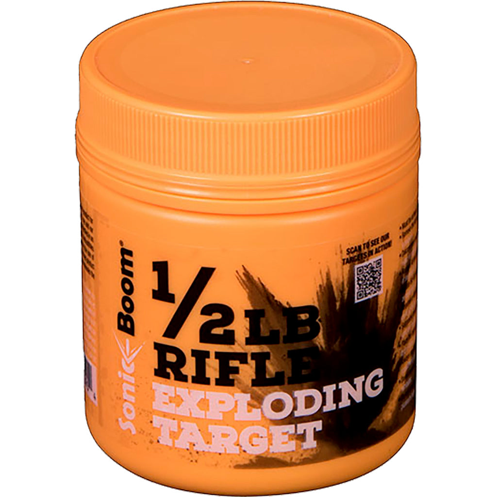 Sonic Boom Exploding Rifle Targets in 1/2 lb. 1 pk. - Front View
