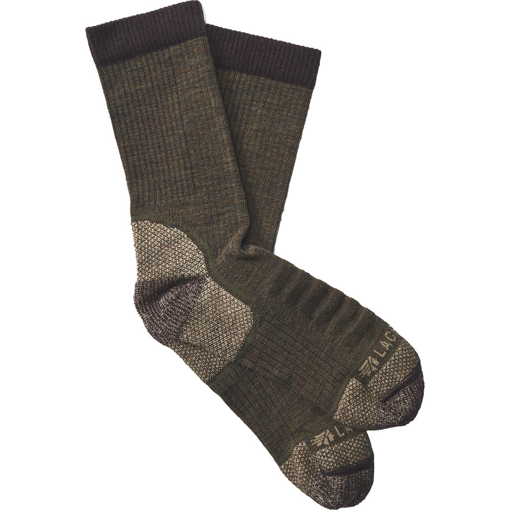 Lacrosse Men's Copper Merino Socks in Men's XL - Front View
