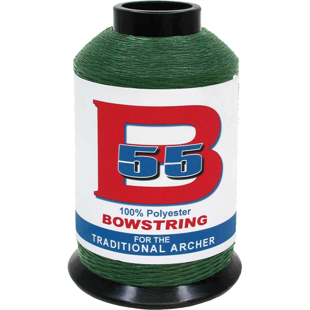 BCY B55 Bowstring Material in OD Green 1/4 lb. - Front View