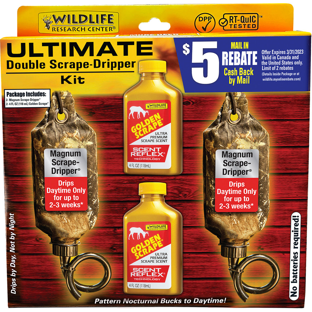 Wildlife Research Ultimate Double Dripper Kit - Front View