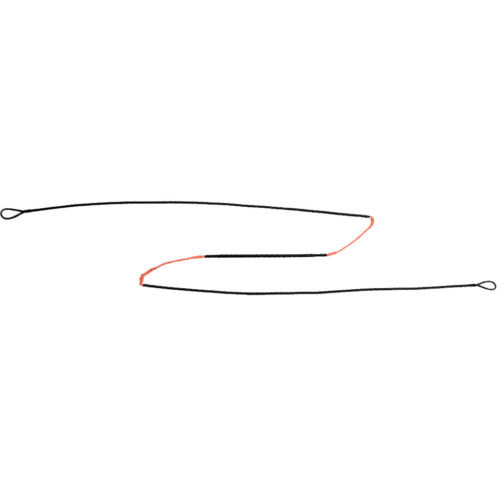 Wicked Ridge Replacement String in Black/Orange - Front View