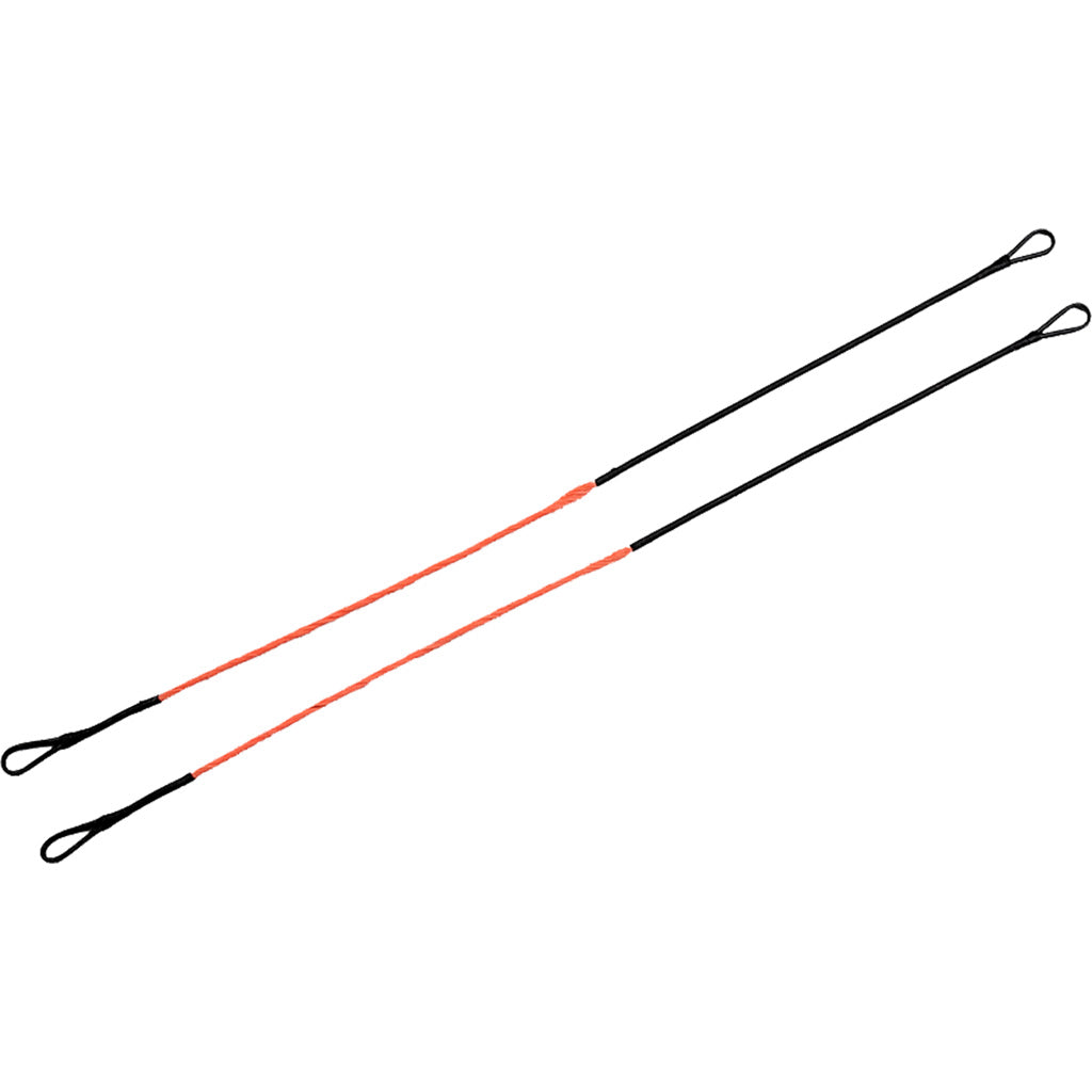 Wicked Ridge Replacement Cables in Black/Orange - Front View